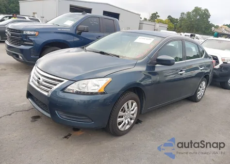 2014 Nissan Sentra Sv из США, поврежденный, VIN 3N1AB7AP7EL688577